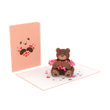  Adorable Teddy Bear Pop Up Card 
