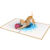  Playful Kitten Pop Up Card 