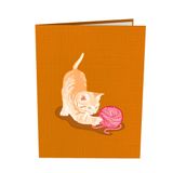  Playful Kitten Pop Up Card 