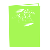  Race Day Pop Up Card 