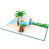  Retro Camper Pop Up Card 