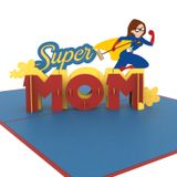  Super Mom Pop Up Card 