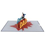  Super Dad Pop Up Card 