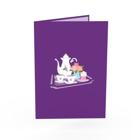  Tea Party Pop Up Card 