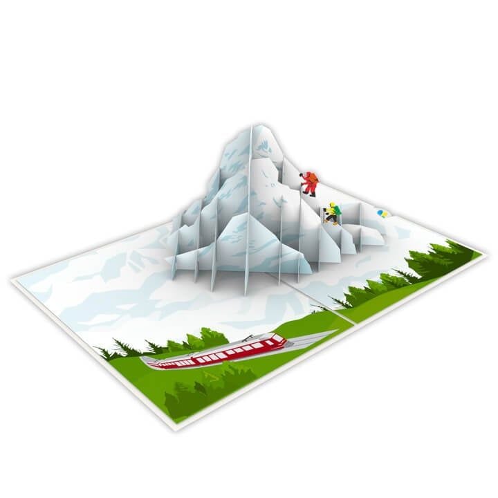  The Matterhorn Pop Up Card 