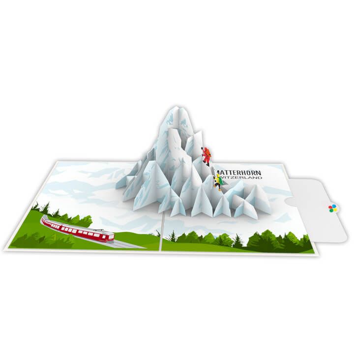  The Matterhorn Pop Up Card 