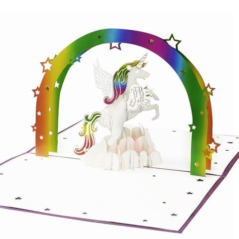  Unicorn Pop Up Card 