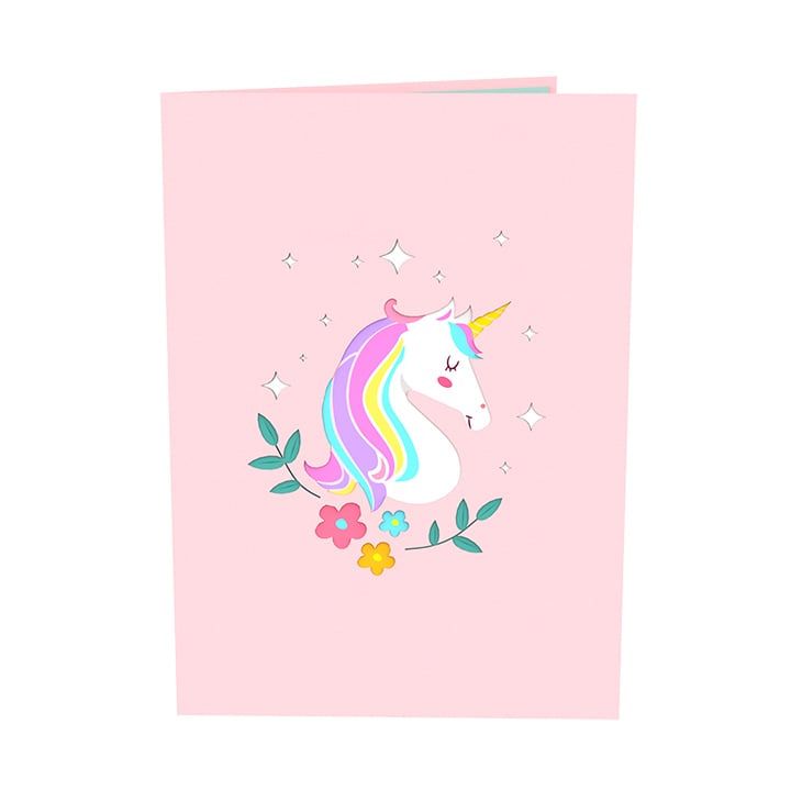  Unicorn Pop Up Card 