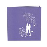  Wisteria Gate Pop Up Card 