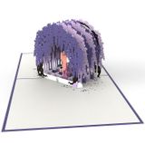  Wisteria Gate Pop Up Card 