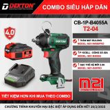  COMBO DEKTON IW550PRO ( 1 máy+ 1 pin +1 sạc) 