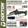  hân Máy Cưa Xích Pin Dekton 6 Inch M21-CX06CP 