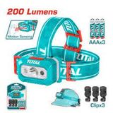  ĐÈN PIN ĐỘI ĐẦU TOTAL – SIÊU SÁNG 200 LUMENS 
