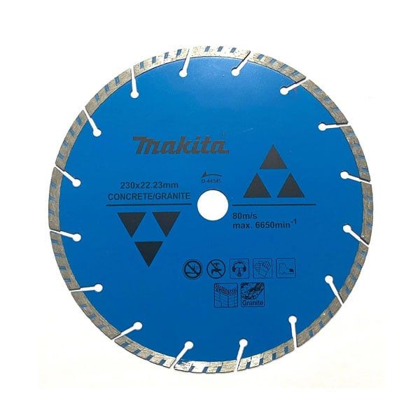  Lưỡi Cắt Đá Hoa Cương Makita D‑44345 (230x22.23mm) 