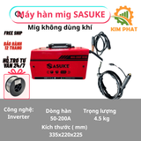  Máy Hàn MIG 200F MINI 2 Chức Năng Sasuki không dùng khí 