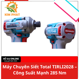  MÁY SIẾT VÍT TOTAL TIRLI2028 – 285NM | COMBO 2 PIN + 1 SẠC + HỘP NHỰA 