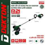  Máy Cắt Cỏ Dùng Pin Dekton M21‑CC2302 