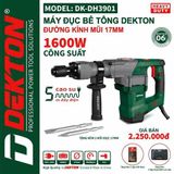  Máy Đục Bê Tông Dekton DK-DH3901 