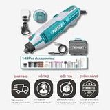  MÁY MÀI KHUÔN MINI TOTAL  TG2006 - CÔNG SUẤT 200W - TỐC ĐỘ BIẾN THIỂN, MÀN HÌNH LCD HIỆN ĐẠI 