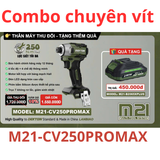  Combo máy siết vít dùng pin Dekton M21- CV250promax 