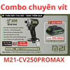  Combo máy siết vít dùng pin Dekton M21- CV250promax 
