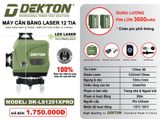  Máy Cân Bằng Laser Dekton DK-LS1201XPRO 12 Tia 