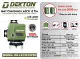  Máy Cân Bằng Laser Dekton DK-LS1201XPRO 12 Tia 