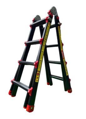  Thang Nhôm Rút Gọn Đa Năng Benbo cao Chữ A 2.0m 