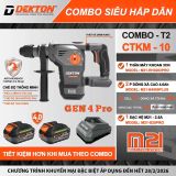  Combo Máy Khoan Pin Búa 3 Chức Năng M21-RH3203PRO 