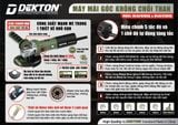  Máy mài góc không chổi than  DEKTON DK-AG100BXBL 