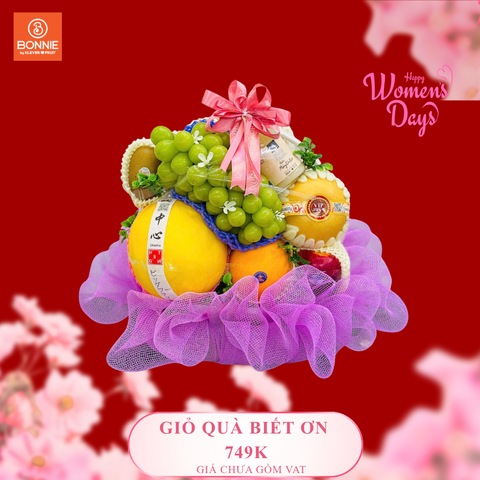 Giỏ Quà 20/10 - Biết Ơn