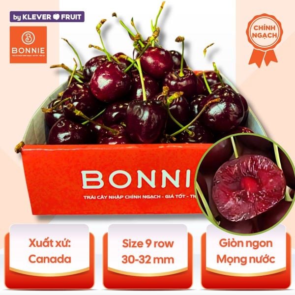 Cherry Đỏ Canada Size 9 row - Cherry Size To - Canadian Cherry