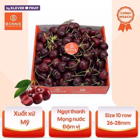 Cherry Đỏ Mỹ size 10 row - USA Cherry