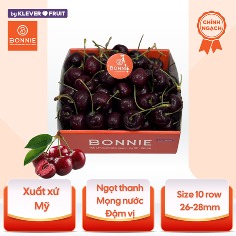 Cherry Đỏ Mỹ size 10 row - USA Cherry