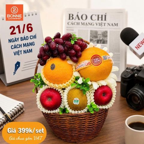 Giỏ quà Báo Chí Việt Nam 21/6 - 02