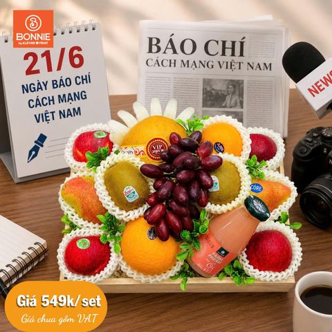 Giỏ quà Báo Chí Việt Nam 21/6 - 03