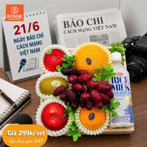 Giỏ quà Báo Chí Việt Nam 21/6 - 01
