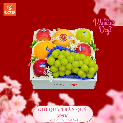 Giỏ Quà 20/10 - Trân Quý