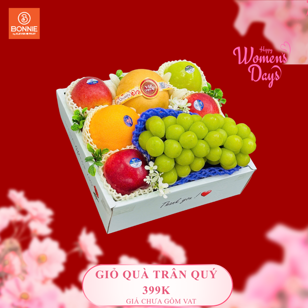 Giỏ Quà 20/10 - Trân Quý