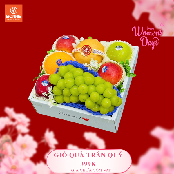 Giỏ Quà 20/10 - Trân Quý