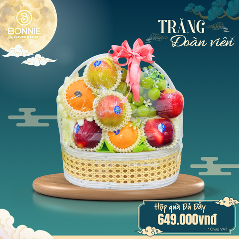 Giỏ Quà Trung Thu Đủ Đầy