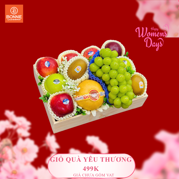 Giỏ Quà 20/10 - Yêu Thương