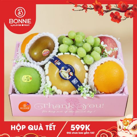 Hộp Quà Tết Tone Hồng