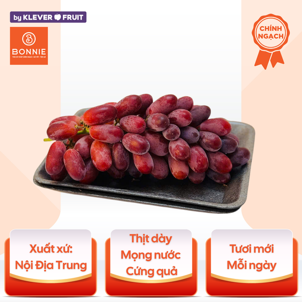 Nho Đỏ Hoàng Hậu - Nho Nội Địa Trung