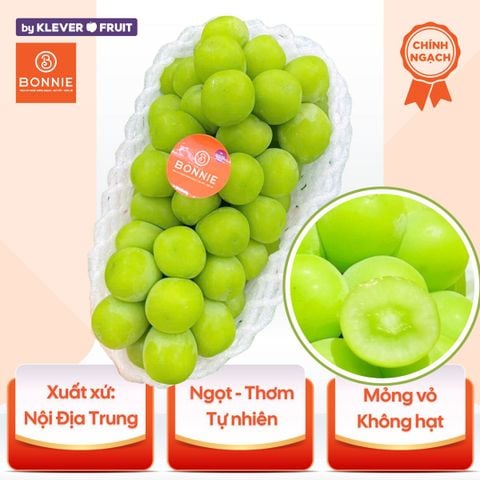 Nho Sữa Nội Địa Trung - Chùm khoảng 01kg