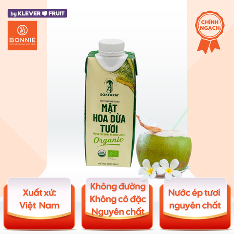 Nước Mật Hoa Dừa Tươi Organic