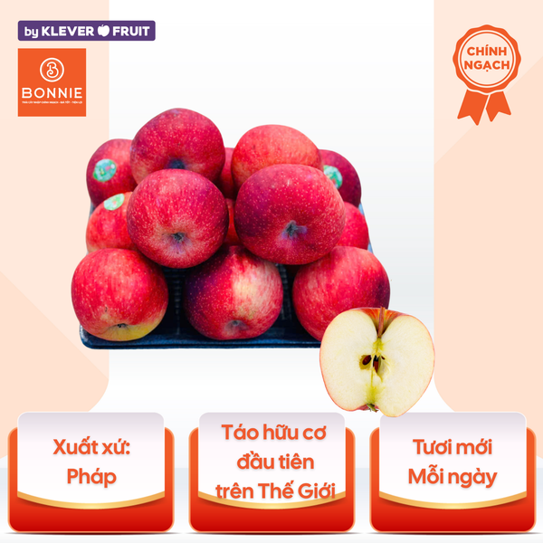 Táo Juliet Organic Pháp - size nhỏ