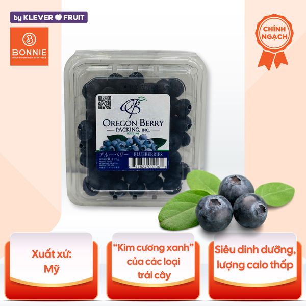 Việt Quất Mỹ - Hộp 125gram