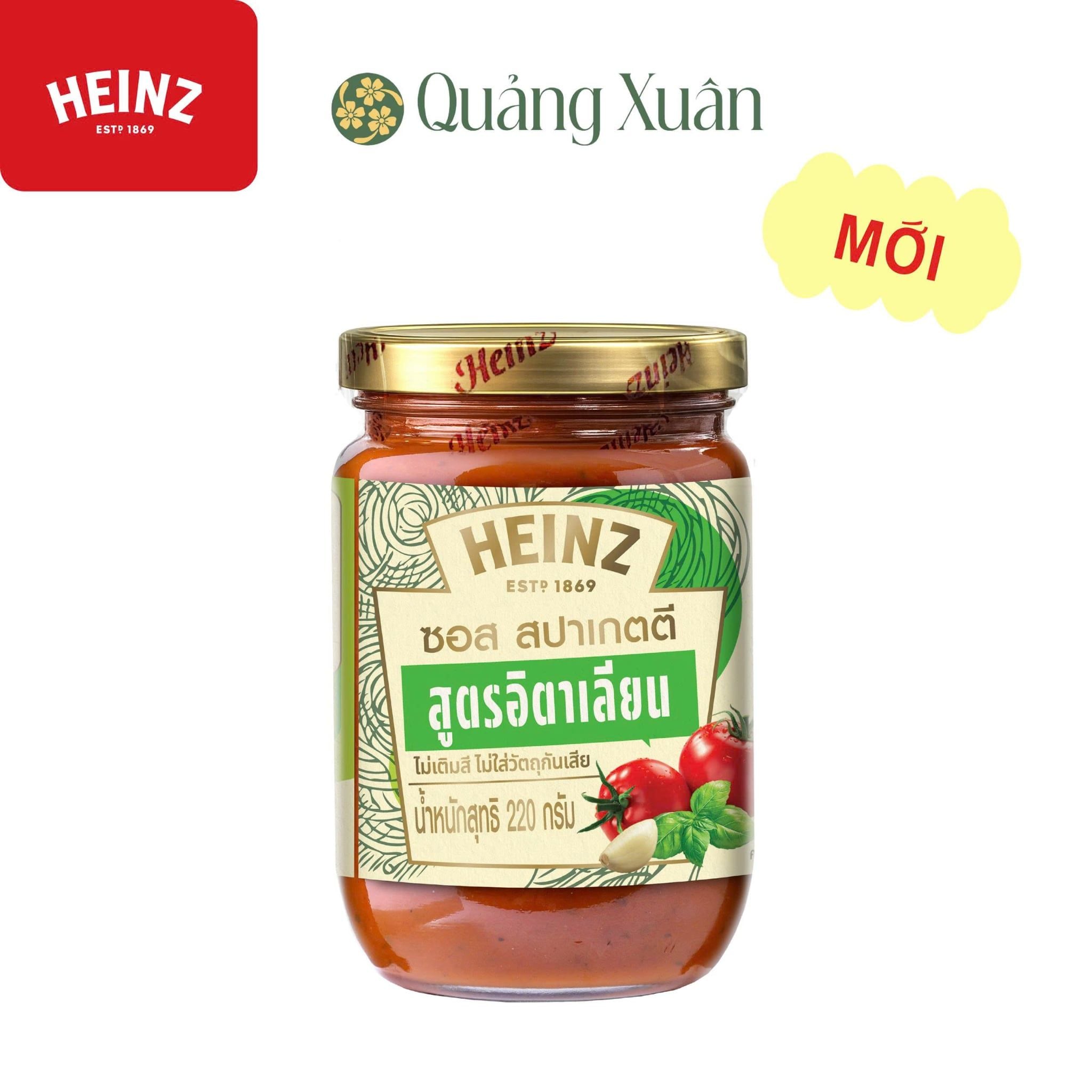  Sốt Mỳ Ý hiệu Heinz 220g -Heinz spaghetti sauce 