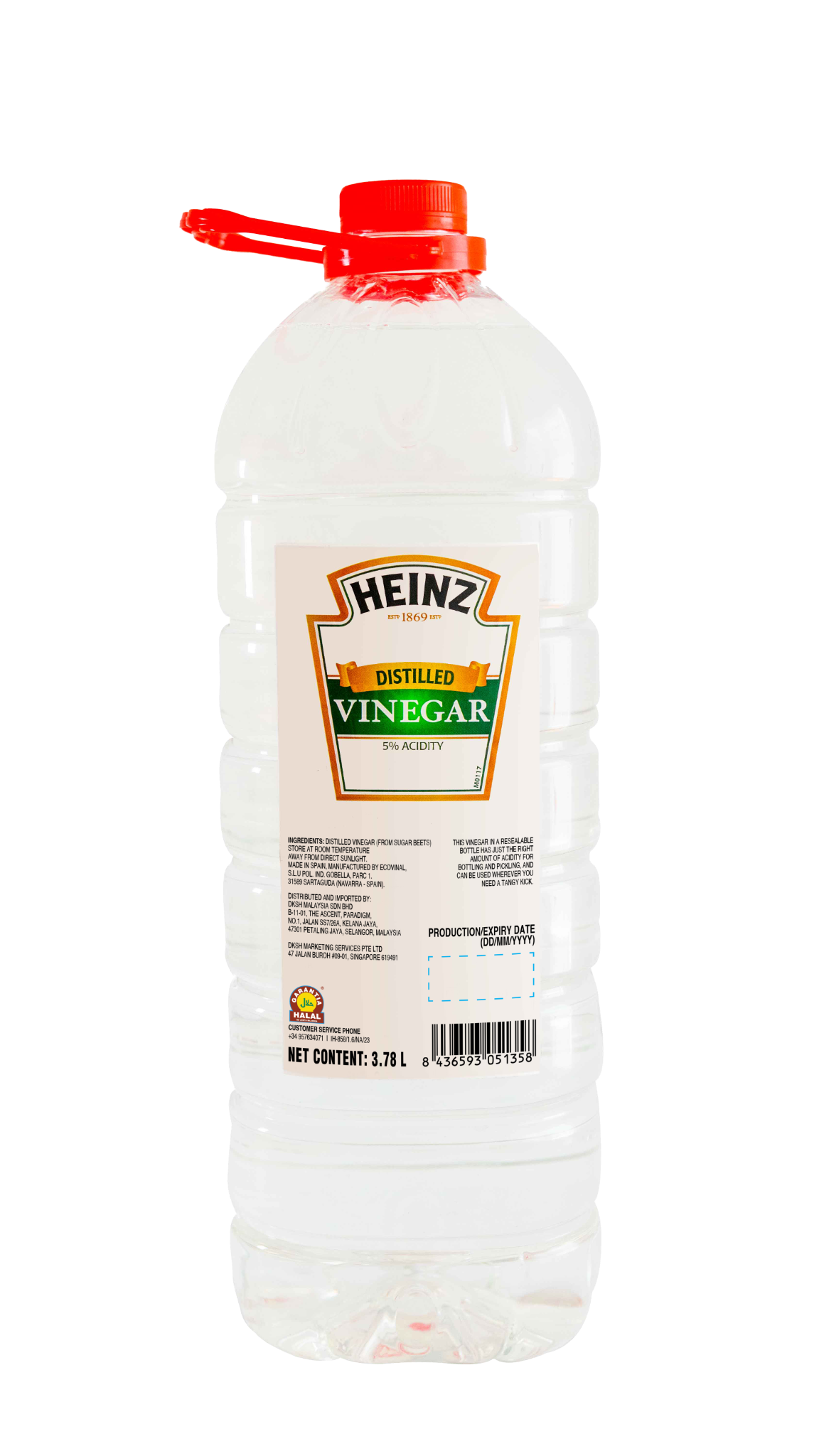  Giấm trắng Heinz Distilled vinegar 3.78 lít 